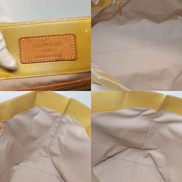 LOUIS VUITTON Monogram Vernis Reade GM Tote Bag Beige M91140 - Picture 11 of 12